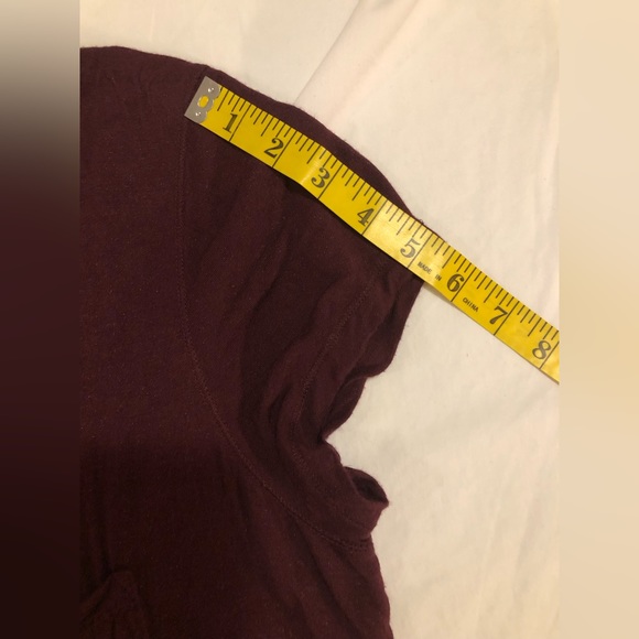 Rock & Republic, XL, 100% rayon plum light shimmer with deep front scoop - Picture 6 of 12